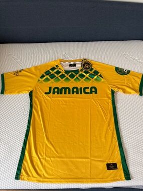 Jamaica Yellow & Green Soccer Jersey